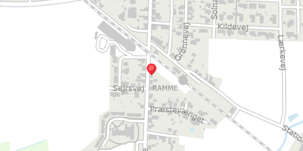 Trafikstøjkort på Algade 17B, 7620 Lemvig
