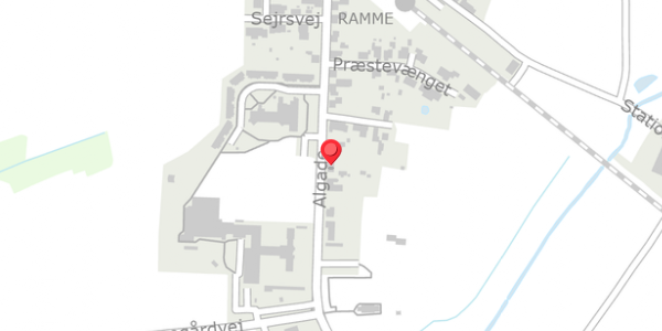 Trafikstøjkort på Algade 37, 7620 Lemvig