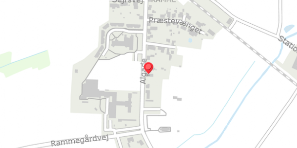 Trafikstøjkort på Algade 39, 7620 Lemvig