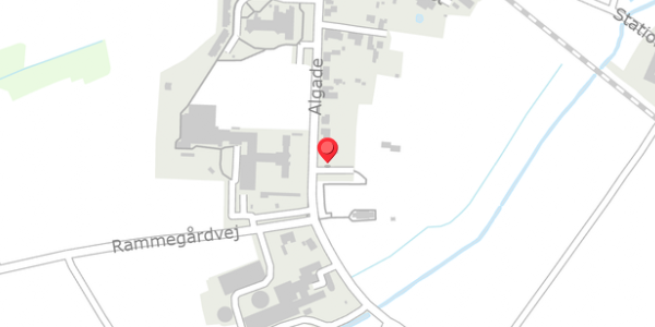 Trafikstøjkort på Algade 45, 7620 Lemvig