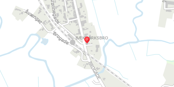 Trafikstøjkort på Brogade 8, . , 7660 Bækmarksbro
