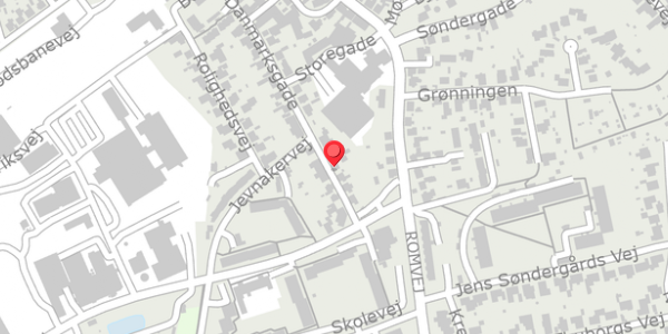 Trafikstøjkort på Danmarksgade 23, 7620 Lemvig