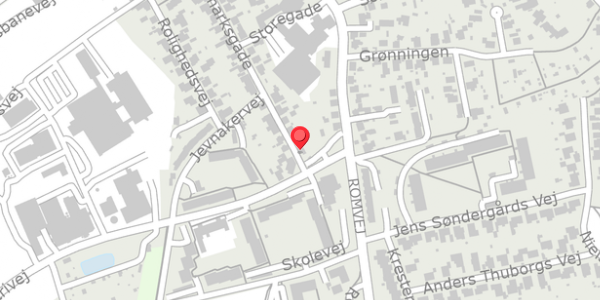 Trafikstøjkort på Danmarksgade 29, 7620 Lemvig