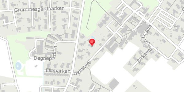 Trafikstøjkort på Hellasvej 16, 7620 Lemvig