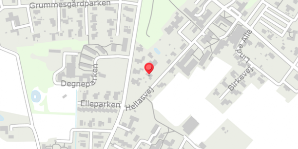Trafikstøjkort på Hellasvej 18, 7620 Lemvig