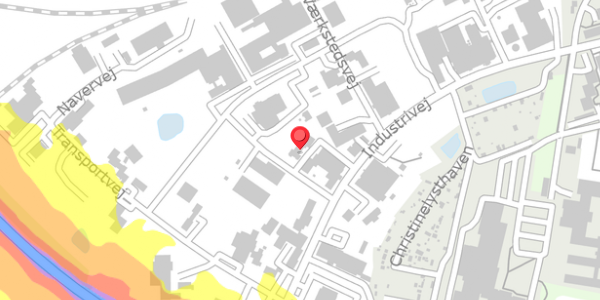 Trafikstøjkort på Industrivej 24, . , 7620 Lemvig