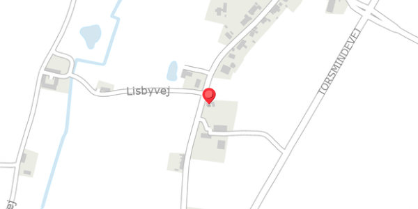 Trafikstøjkort på Lisbyvej 21, 7620 Lemvig