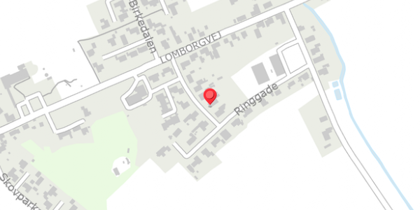 Trafikstøjkort på Ringgade 38, . , 7620 Lemvig