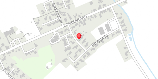 Trafikstøjkort på Ringgade 40, . , 7620 Lemvig
