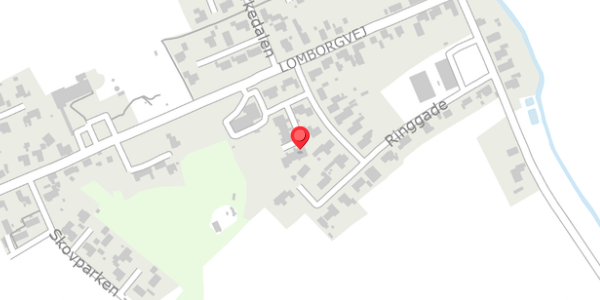 Trafikstøjkort på Ringgade 43A, . , 7620 Lemvig