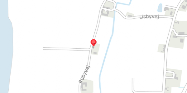 Trafikstøjkort på Rubyvej 21, 7620 Lemvig