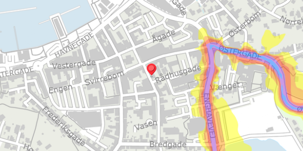 Trafikstøjkort på Vasen 1B, 2. th, 7620 Lemvig
