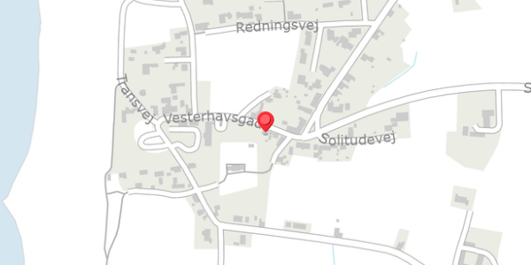Trafikstøjkort på Vesterhavsgade 4B, 7620 Lemvig