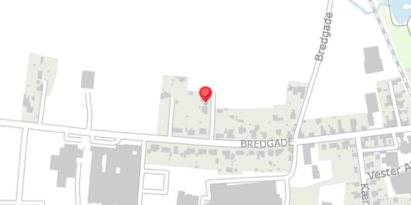Trafikstøjkort på Bredgade 13C, . , 6940 Lem St