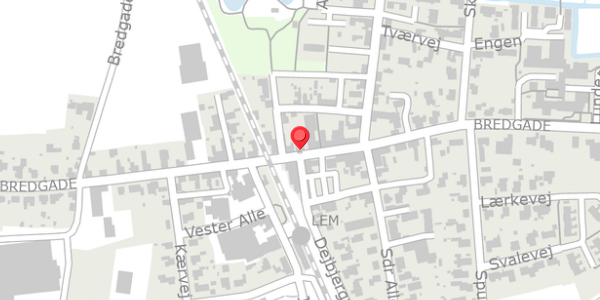 Trafikstøjkort på Bredgade 63, . , 6940 Lem St