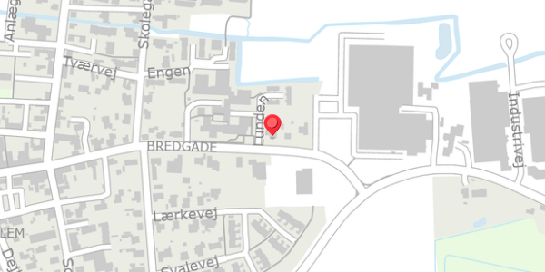 Trafikstøjkort på Bredgade 97, . , 6940 Lem St