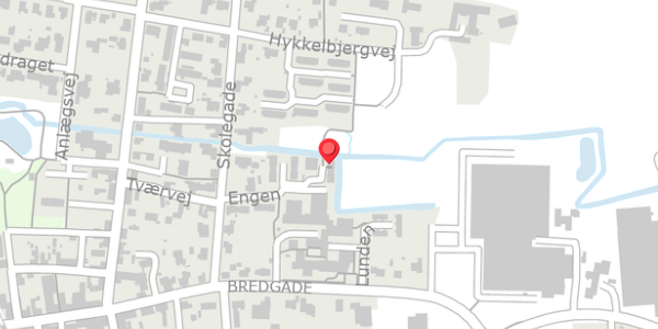 Trafikstøjkort på Engen 19, 6940 Lem St