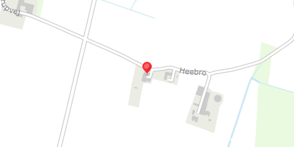 Trafikstøjkort på Heebro 4, 6950 Ringkøbing