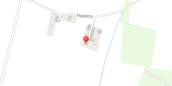 Trafikstøjkort på Heebro 8, 6950 Ringkøbing