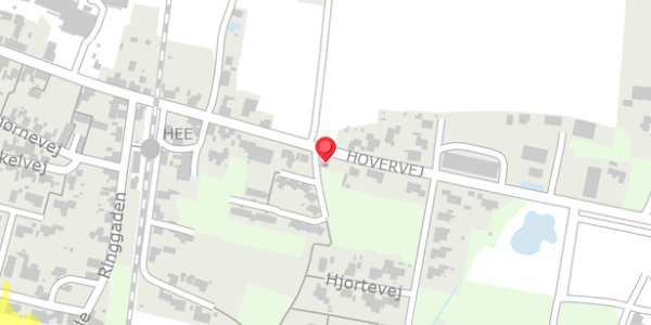 Trafikstøjkort på Hovervej 38, 6950 Ringkøbing