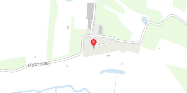 Trafikstøjkort på Høbrovej 13, 6980 Tim