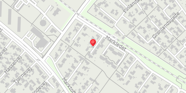 Trafikstøjkort på Markledet 14, . , 6950 Ringkøbing
