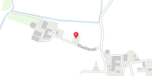 Trafikstøjkort på Stadiløvej 2, 6980 Tim