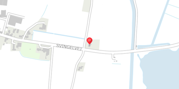 Trafikstøjkort på Svingelvej 6, 6980 Tim