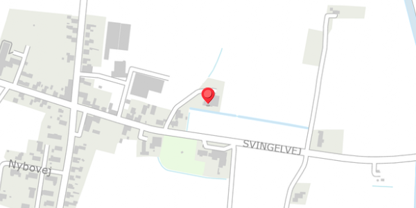 Trafikstøjkort på Svingelvej 14, 6980 Tim