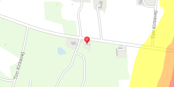 Trafikstøjkort på Tim Kirkevej 5, . , 6980 Tim