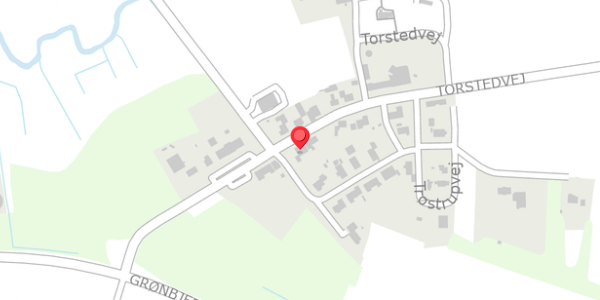 Trafikstøjkort på Torstedvej 65A, 6980 Tim
