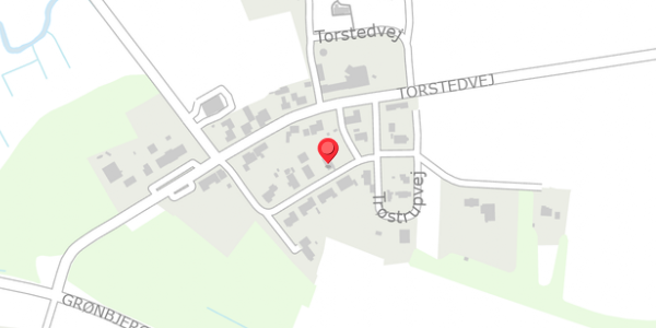 Trafikstøjkort på Trøstrupvej 8, . , 6980 Tim