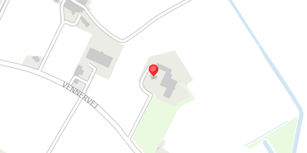 Trafikstøjkort på Vennervej 8, . , 6940 Lem St