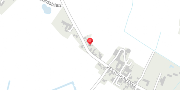 Trafikstøjkort på Vesterhavsvej 21, 6990 Ulfborg