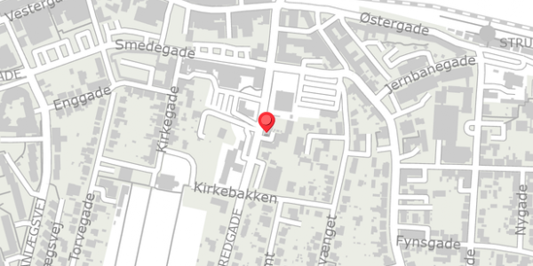 Trafikstøjkort på Bredgade 15, . , 7600 Struer