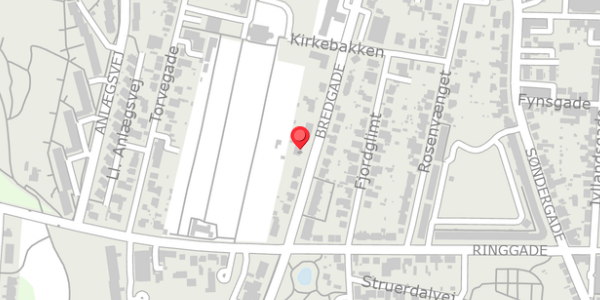 Trafikstøjkort på Bredgade 30, . , 7600 Struer