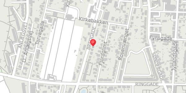 Trafikstøjkort på Bredgade 35, . , 7600 Struer