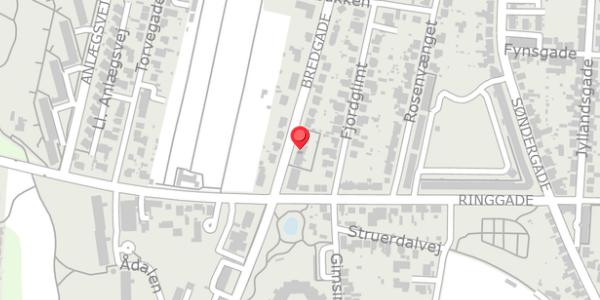 Trafikstøjkort på Bredgade 51, . , 7600 Struer