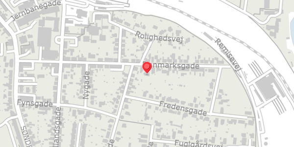 Trafikstøjkort på Danmarksgade 30B, . , 7600 Struer