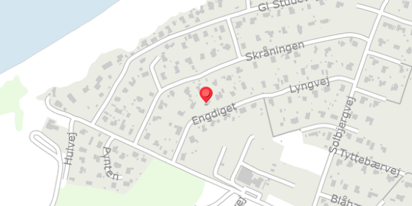Trafikstøjkort på Engdiget 7, 7600 Struer