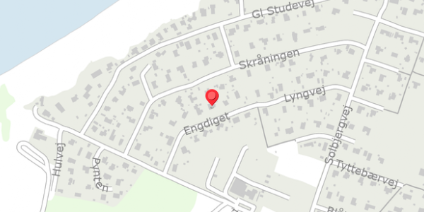 Trafikstøjkort på Engdiget 9, . , 7600 Struer