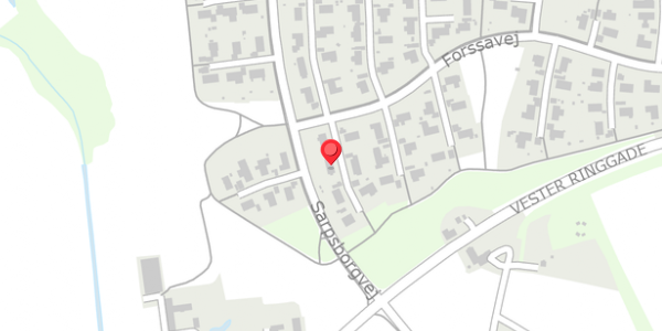 Trafikstøjkort på Forssavej 81, . , 7600 Struer