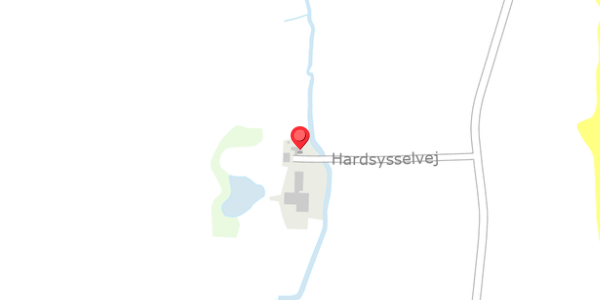 Trafikstøjkort på Hardsysselvej 8, 7600 Struer