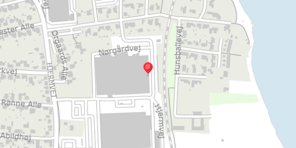 Trafikstøjkort på Hjermvej 21, 7600 Struer
