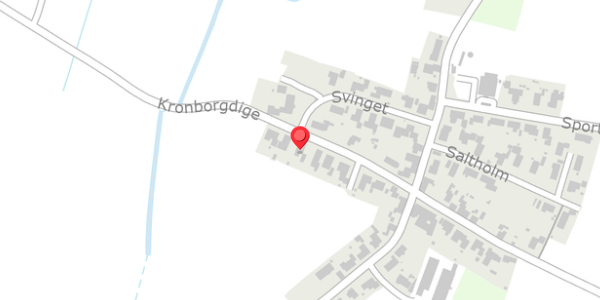Trafikstøjkort på Kronborgdige 21, 7600 Struer