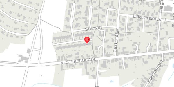 Trafikstøjkort på Stenvej 17, . , 7600 Struer