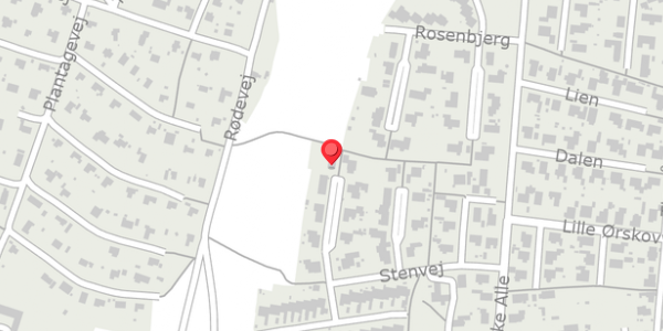 Trafikstøjkort på Stenvej 50, . , 7600 Struer