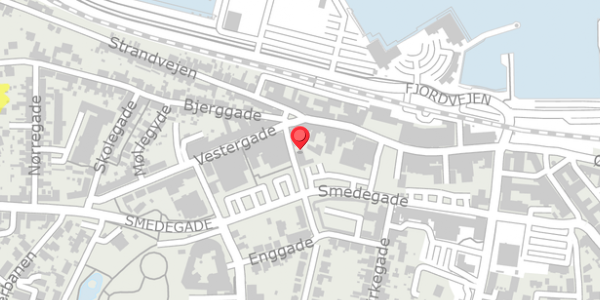 Trafikstøjkort på Torvegade 3, . , 7600 Struer