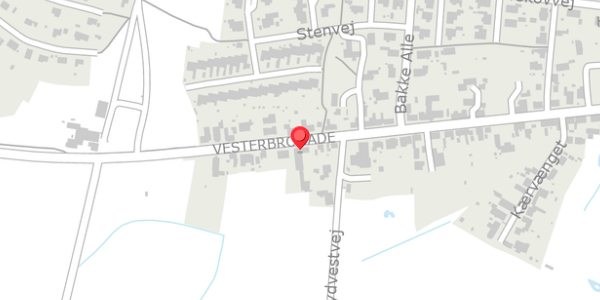 Trafikstøjkort på Vesterbrogade 49, . , 7600 Struer