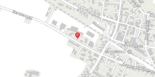 Trafikstøjkort på Barslevvej 12, 7790 Thyholm